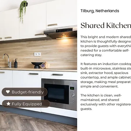 Dom wakacyjny Budget-friendly Center Prime Loc Tilburg